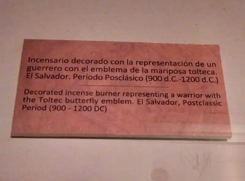 Decorated Incense Burner Representing a Warrior